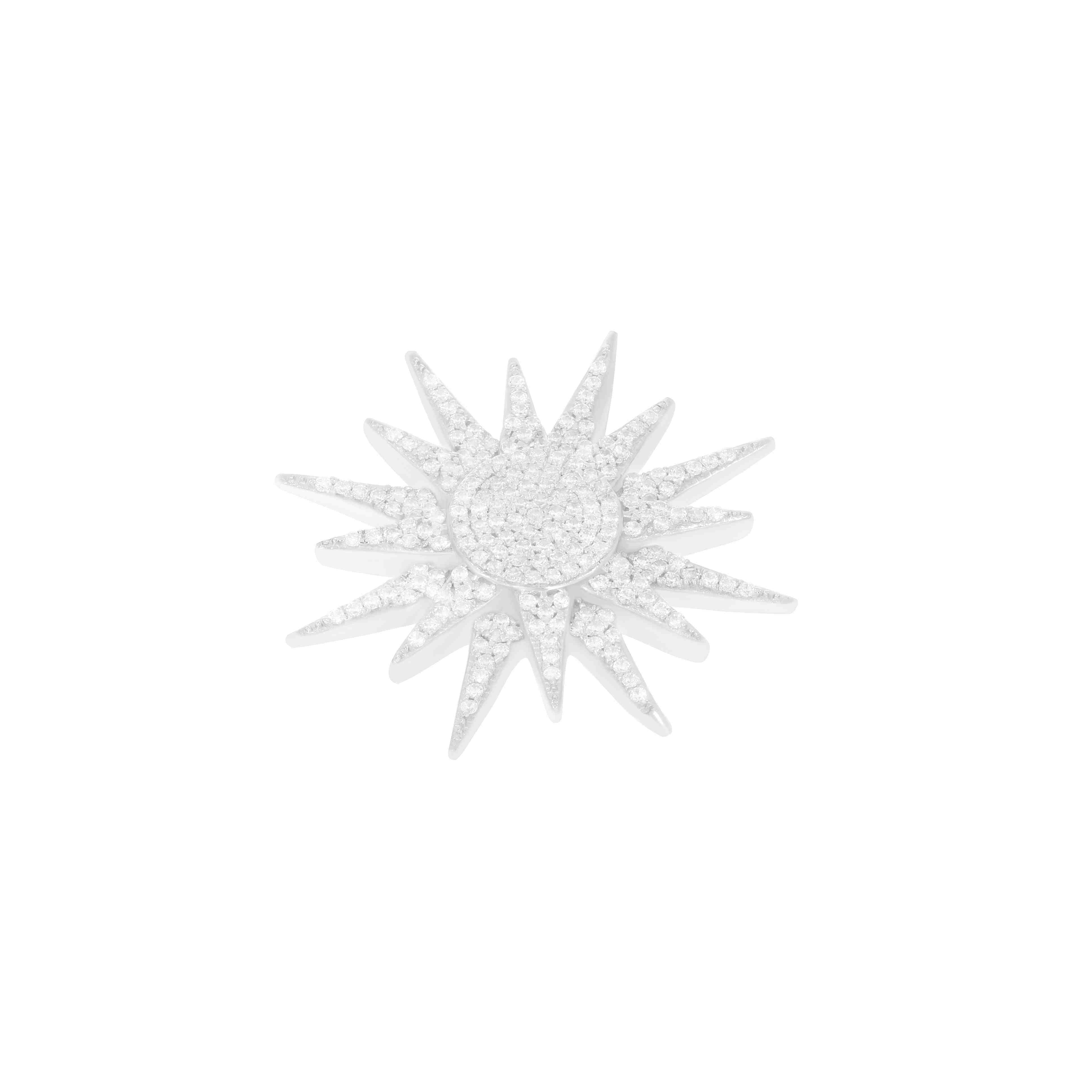 Starburst Brooch Pendant PD31223A26MM